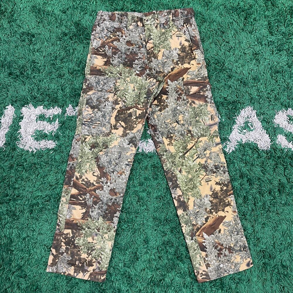 Kings Camo Hunting Cargo Pants Size Small S 30x32 B10
